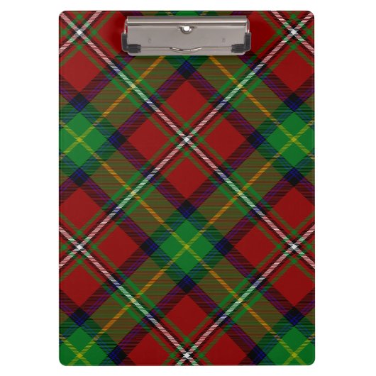 Clan Boyd Tartan Klembord (Voorkant)
