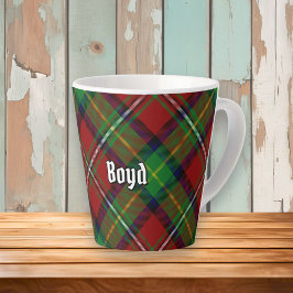 Clan Boyd Tartan Latte Mok