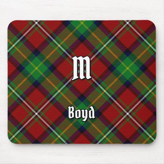 Clan Boyd Tartan Muismat (Voorkant)
