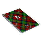 Clan Boyd Tartan Notitieboek (Rechterzijde)