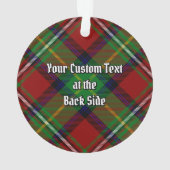 Clan Boyd Tartan Ornament (achterkant)