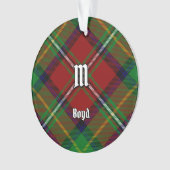 Clan Boyd Tartan Ornament (voorkant)