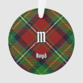 Clan Boyd Tartan Ornament (voorkant)