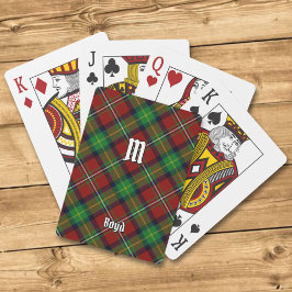 Clan Boyd Tartan Pokerkaarten