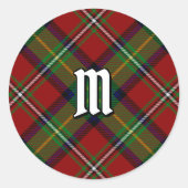 Clan Boyd Tartan Ronde Sticker (Voorkant)