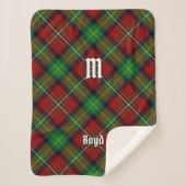 Clan Boyd Tartan Sherpa Deken (Voorkant)