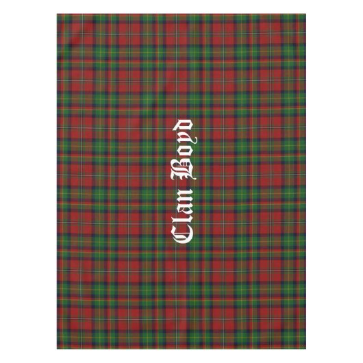 Clan Boyd Tartan Tablecloth Tafelkleed (Voorkant)