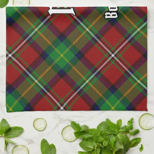 Clan Boyd Tartan Theedoek (Gevouwen)