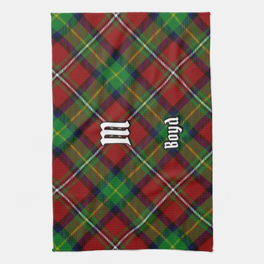 Clan Boyd Tartan Theedoek (Verticaal)