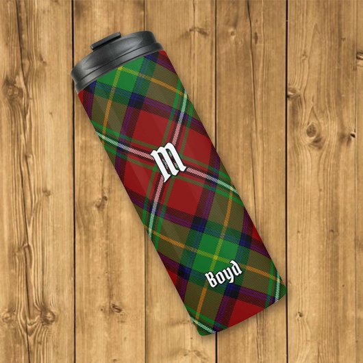 Clan Boyd Tartan Thermosbeker