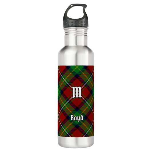 Clan Boyd Tartan Waterfles (Voorkant)