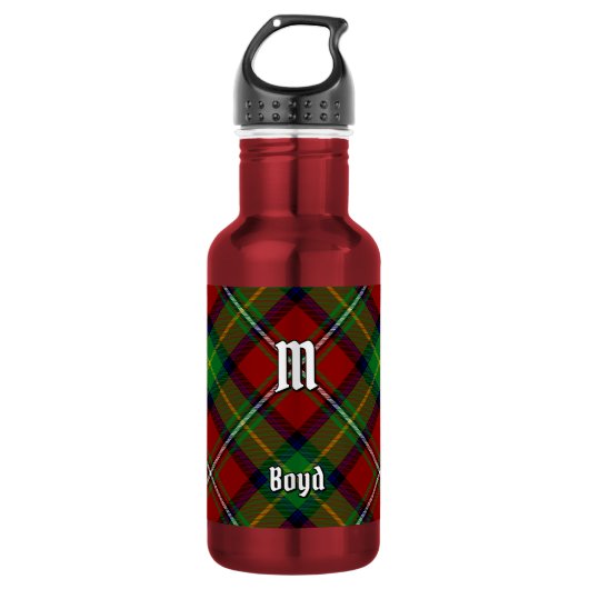 Clan Boyd Tartan Waterfles (Voorkant)