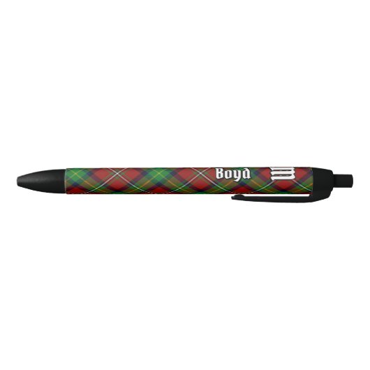 Clan Boyd Tartan Zwarte Inkt Pen (Bodem)