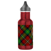 Clan Boyd Wapen over Tartan Waterfles (Links)