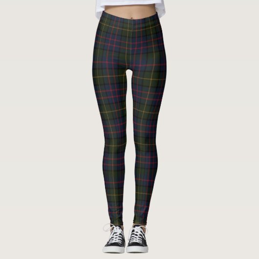 Clan Boyle Tartan Pset Leggings (Voorkant)