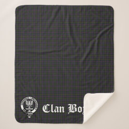Clan Boyle Tartan Sherpa Deken