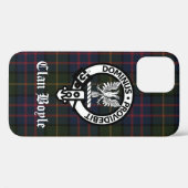 Clan Boyle Wapen & Tartan Case-Mate iPhone Case (Achterkant (horizontaal))