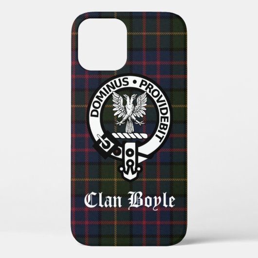 Clan Boyle Wapen & Tartan Case-Mate iPhone Case (Achterkant)