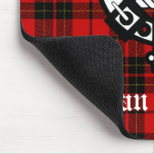 Clan Brodie Crest Badge en Tartan Muismat (Hoek)