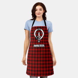 Clan Brodie Crest Badge & Tartan Schort