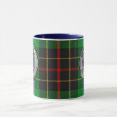 Clan Brodie Crest & Hunting Tartan Mok (Midden)