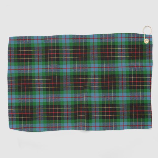 Clan Brodie Scottish Tartan Golfhanddoek (Horizontaal)