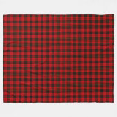 Clan Brodie Scottish Tartan Pset Pattern Fleece Deken (Voorkant (Horizontaal))
