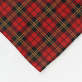 Clan Brodie Tartan Fleece Deken (Hoek)