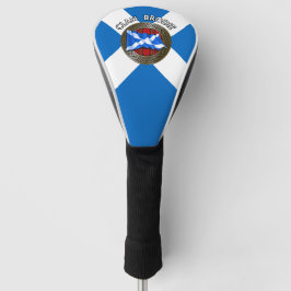 Clan Brodie Tartan Knot & Flag Golfheadcover
