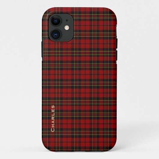 Clan Brodie Tartan Plaid iPhone 5 Hoesje (Achterkant)