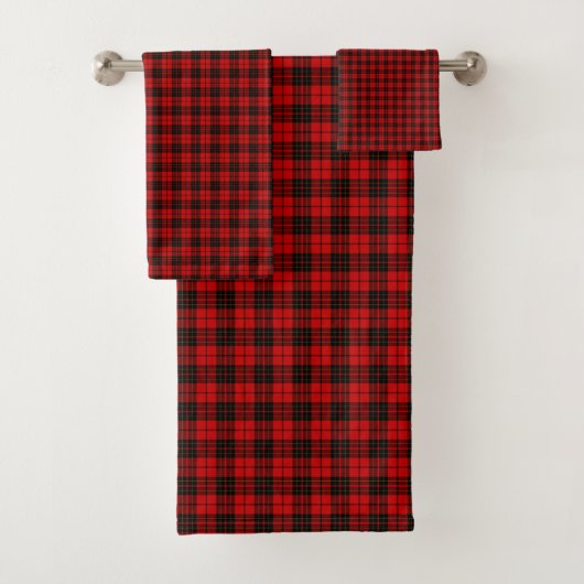 Clan Brodie Tartan Pset Bad Handdoek (Insitu)