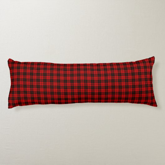 Clan Brodie Tartan Pset Lichaamskussen (Achterkant)