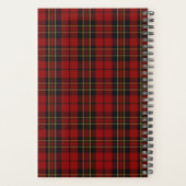 Clan Brodie Tartan Pset Planner (Achterkant)