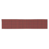 Clan Brodie Tartan Rood en Zwart Plaid Korte Tafelloper (Horizontaal)