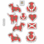 Clan Brodie Tartan Sticker (Voorkant)