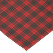 Clan Brodie Tartan Zwart en Rood Plaid Tafelkleed (Gekanteld)