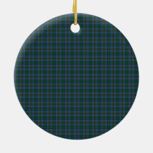 Clan Broun Tartan wordt vertaald als: Keramisch Ornament (Achterkant)