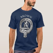 Clan Brown Crest T-shirt (Voorkant)