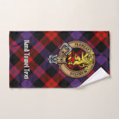 Clan Brown over Tartan Bad Handdoek (Handdoek)