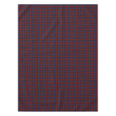 Clan Brown Red en Royal Blue Schotse Tartan Tafelkleed (Voorkant)