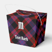 Clan Brown Tartan Bedankdoosjes (Achterkant)