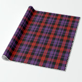 Clan Brown Tartan Cadeaupapier (Uitgerold)