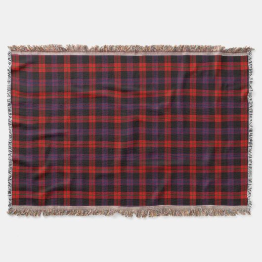 Clan Brown Tartan Deken (Voorkant)