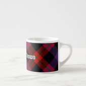 Clan Brown Tartan Espresso Kop (Rechts)