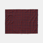 Clan Brown Tartan Fleece Deken (Voorkant (Horizontaal))