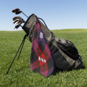 Clan Brown Tartan Golfhanddoek (Groen)