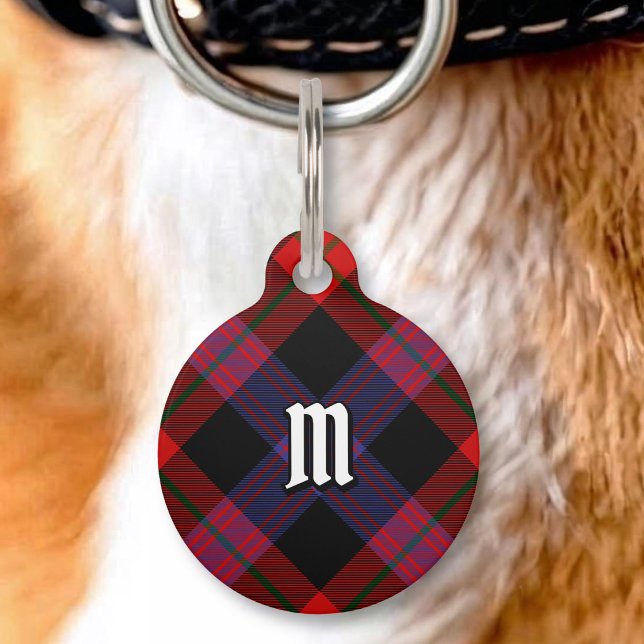 Clan Brown Tartan Huisdierpenning (Creator heeft geüpload)