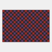Clan Brown Tartan Inpakpapier Vel (Voorkant 3)