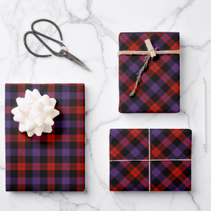 Clan Brown Tartan Inpakpapier Vel
