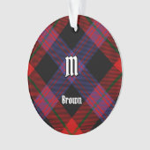 Clan Brown Tartan Ornament (voorkant)